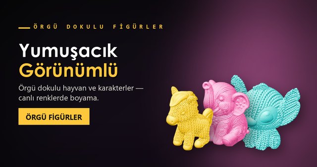 Örgü dokulu figürler