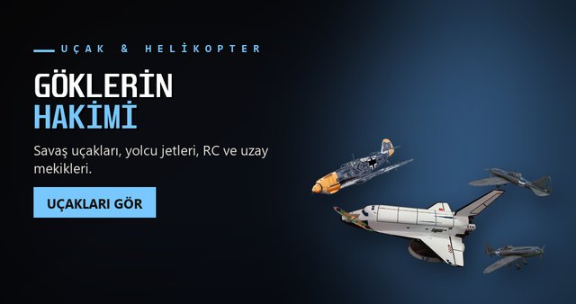 Uçak ve helikopter modelleri